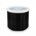 Large Ice Bath Tub Outdoor with Portable Bathtub Athletes Cold Water Therapy Tub Folding Bath Bucket PVC Spa Bathtub